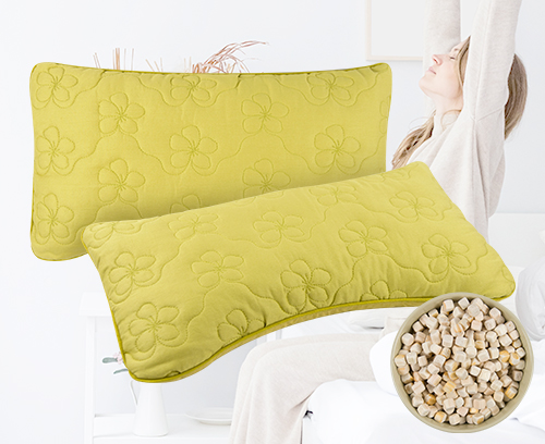 편백 큐브 목편한 거북목 케어 일자베개_썸네일