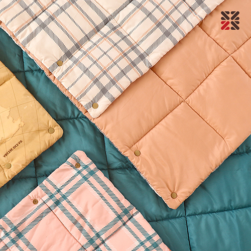 체크패딩똑딱이담요_썸네일
